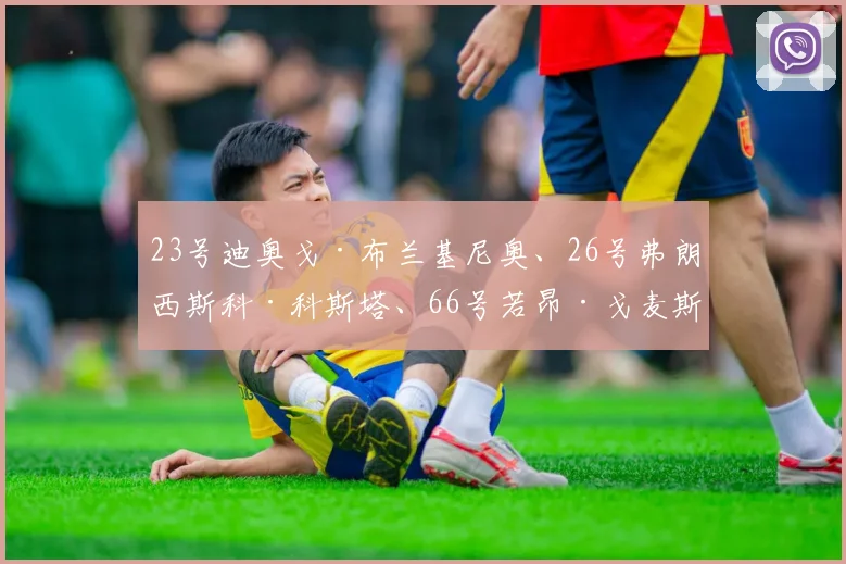 23号迪奥戈·布兰基尼奥、26号弗朗西斯科·科斯塔、66号若昂·戈麦斯、79号马丁·科斯塔、4号佩德罗·波特拉、31号萨尔瓦多·萨尔瓦多